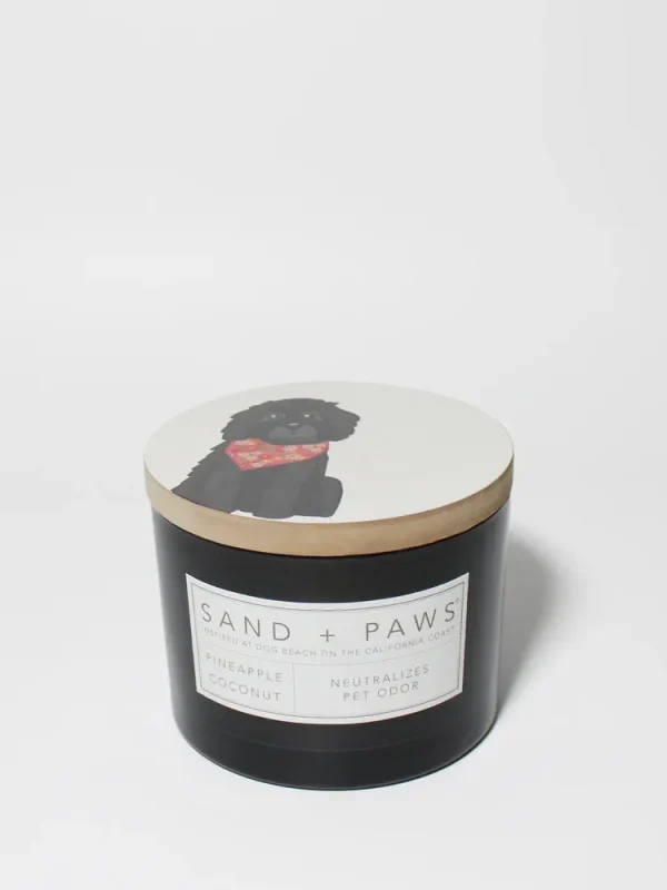 Sand + Paws Pineapple Coconut 12 oz scented candle