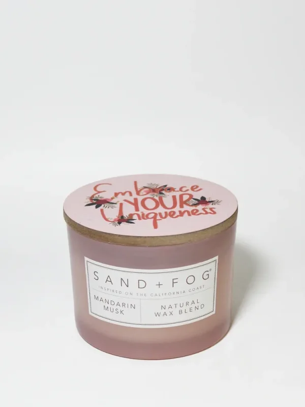Mandarin Musk 12 oz scented candle