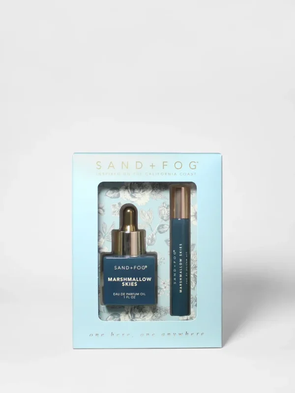 Perfume Oil Rollerball and Perfume Dropper Set - Marshmallow Skies