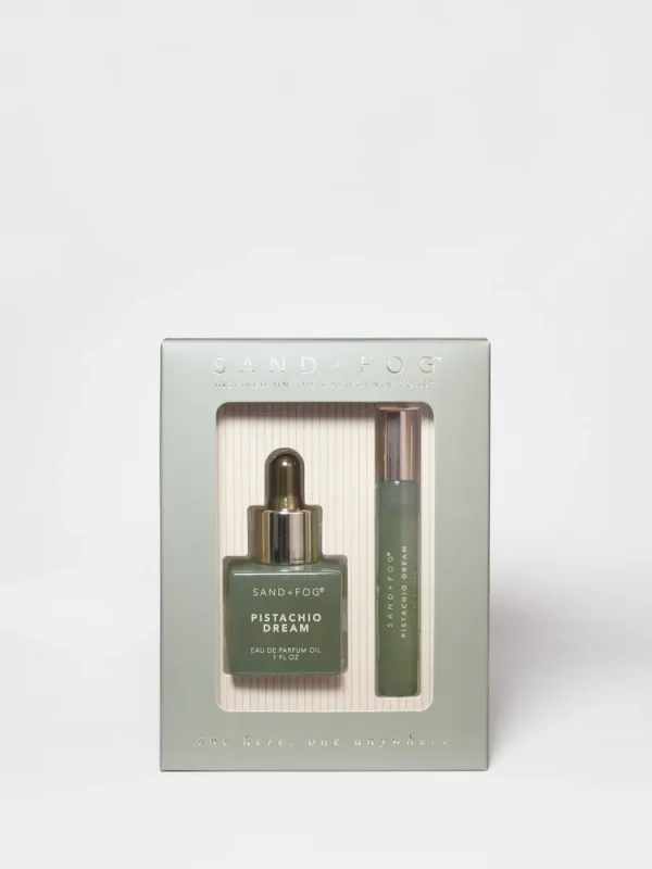 Perfume Oil Rollerball and Perfume Dropper Set - Pistachio Dream