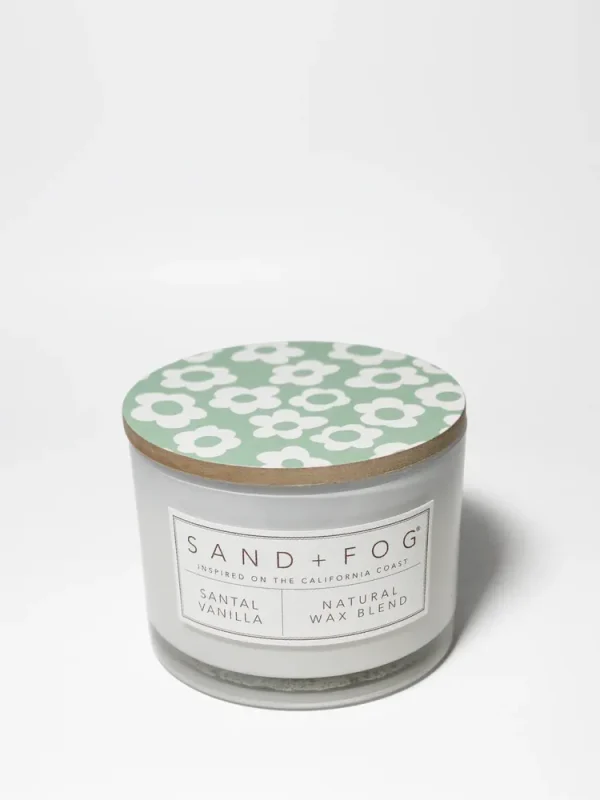 Santal Vanilla 12 oz scented candle