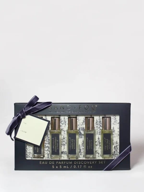 Exploratory Perfume Oil Rollerball Set - Large Navy Discovery Collection