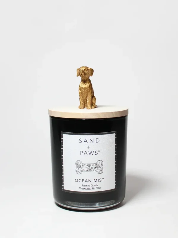 Sand + Paws Ocean Mist 10 oz scented candle