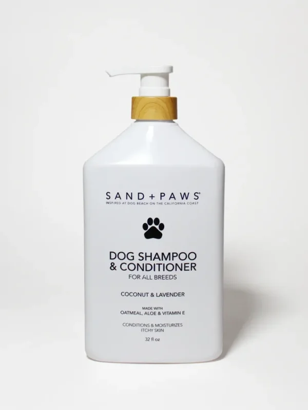 Sand + Paws Pet Shampoo & Conditioner - Coconut & Lavender