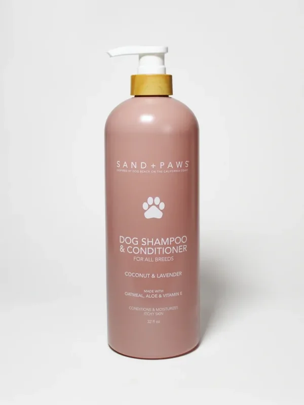 Sand + Paws Pet Shampoo & Conditioner - Coconut & Lavender