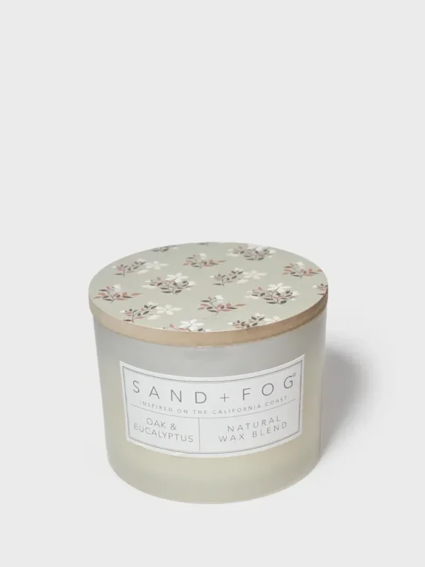 Oak & Eucalyptus 12 oz scented candle
