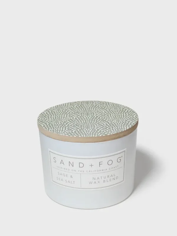 Sage & Sea Salt 12 oz scented candle