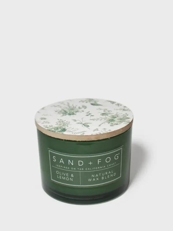 Olive & Lemon 12 oz scented candle
