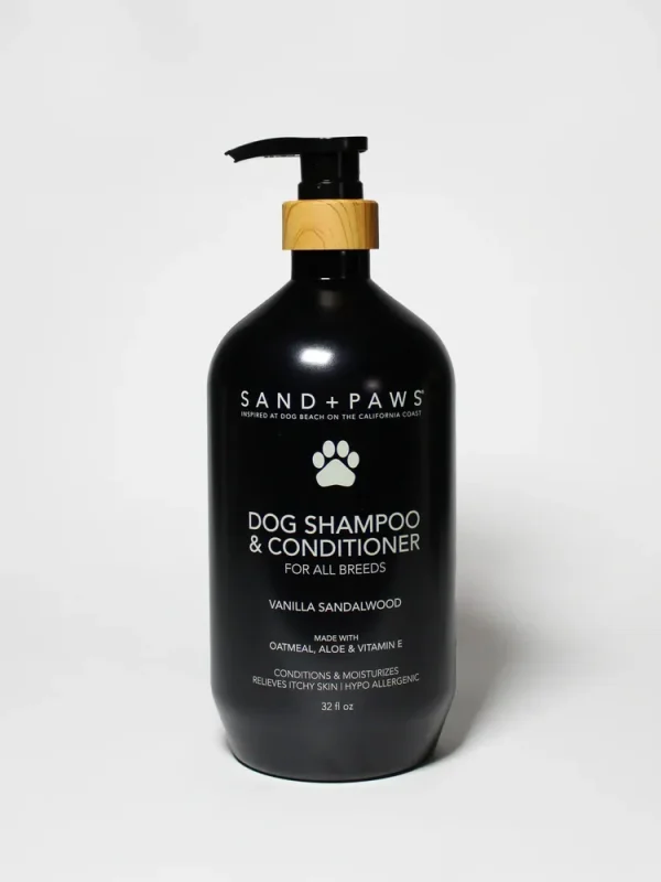 Sand + Paws Pet Shampoo & Conditioner - Vanilla Sandalwood