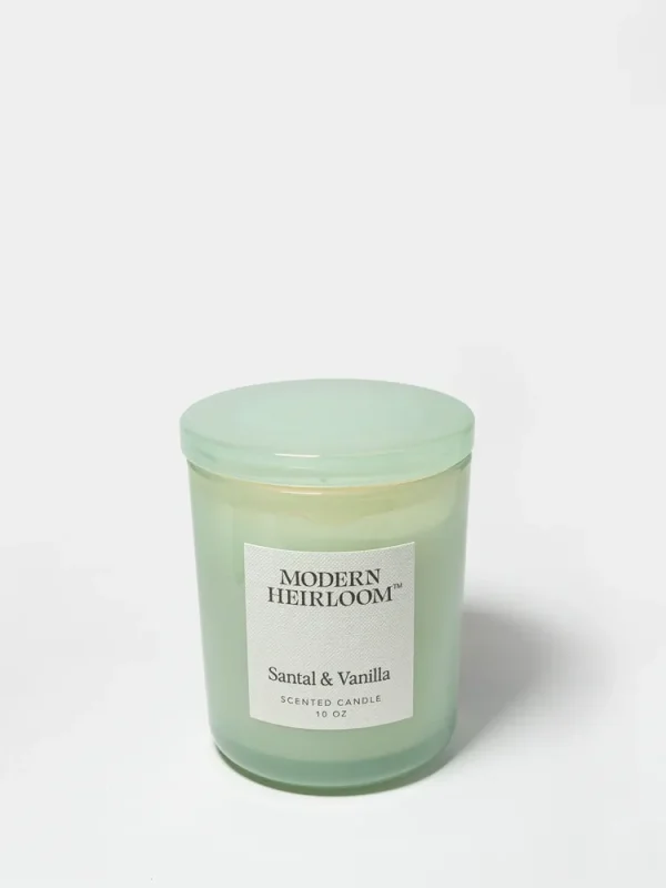 Santal & Vanilla 10 oz scented candle